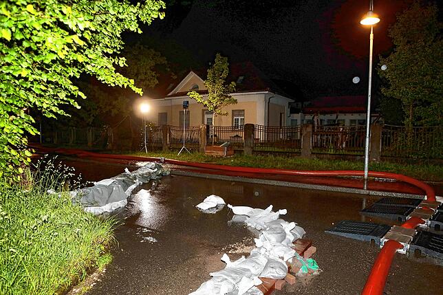 Bild 3: Regen führt zu Überflutung im Kinderhaus St. Martin in Konstanz