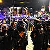 Ein Bild aus Mannheim &ndash; hier versammelten sich 2000 Impfgegner und Corona-Skeptiker, trotz Verbotes.