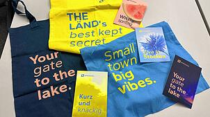 Diese vier neuen Farben und Sprüche repräsentieren gemeinsam mit dem neuen Logo die Stadt Stockach.