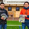 Sie hatten die Idee für das SVG Stickeralbum: Kevin Rosa (links) und Philipp Johnston.