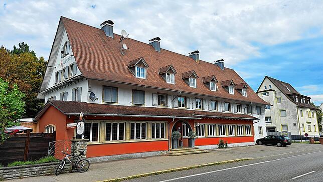 Das Restaurant &bdquo;Zum Klosterwirt&ldquo; in der Flugplatzstraße 23.