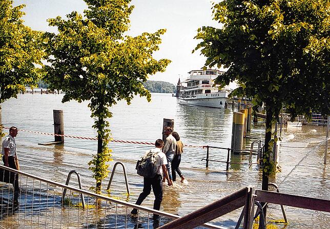 Bild 27: Archivbilder vom Hochwasser 1999 in Konstanz!