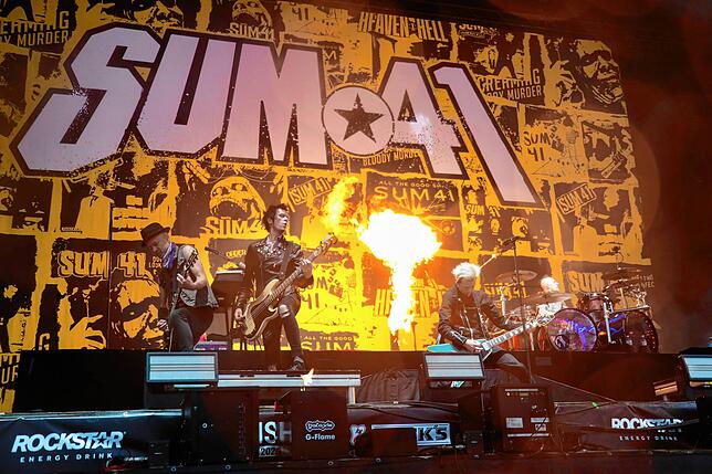 Bild 13: Alle Bilder vom Auftritt von Sum 41 beim Southside 2024