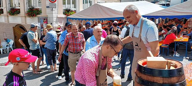 Bild 2: Impressionen vom Stadtfest in Meßkirch am Samstag, 12. Juli 2025, mit Stadtlauf des TV