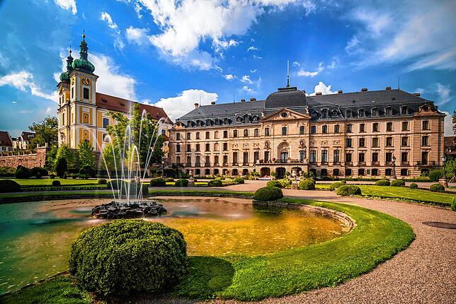 Ein Gang durch den Schlosspark Donaueschingen gehört dazu.