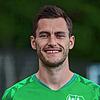 Dennis Kleiser, Kapitän des FC Brigachtal, stellt sich den Fragen des SÜDKURIERS nach der herben Pleite in Gutmadingen