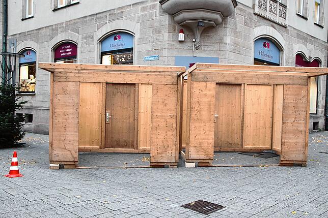 Die Buden in Bad Säckingen sind schon wieder abgebaut.