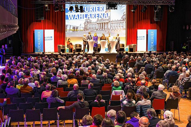 Bild 35: Bundestagswahl 2025: Wahlarena in Radolfzell - alle Bilder
