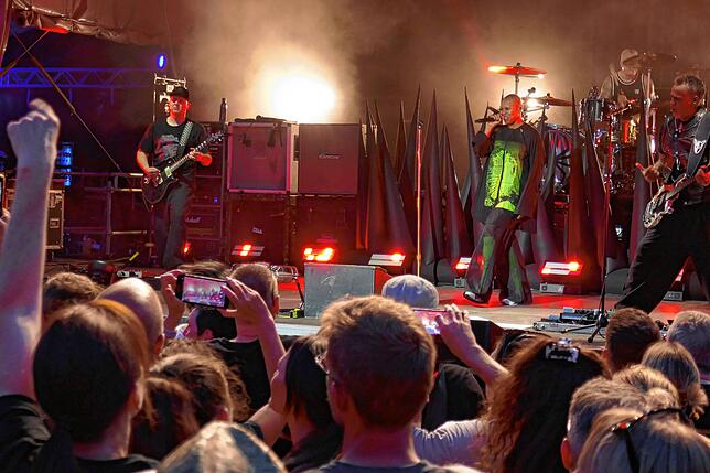 Bild 26: Markdorf Open Air: Einzigartiger Auftakt der Skunk Anansie bei den Open Air in Markdorf