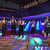 Luddi rockt das Haus des Gastes, das zur Arena umgebaut war. Von links: Manuel Dörflinger, Simon Frommherz, Thilo Rebmann, Christoph ...