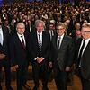 Von links: IHK-Hauptgeschäftsführer Claudius Marx, Handwerkskammerpräsident Werner Rottler, Luxemburgs Außenminister Jean Asselborn, ...