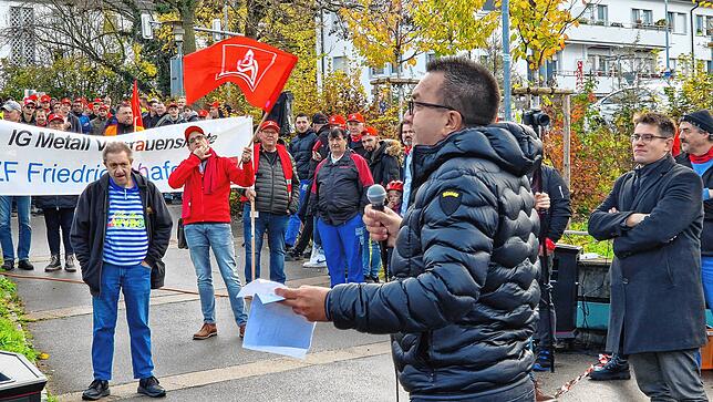 Bild 8: Bilder vom  IG-Metall-Protest für mehr Lohn