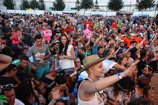 Solche Besuchermassen wie 2019 wird es beim geplanten Summerty-Festival vom 29. bis 31. Juli im Seepark sicher nicht geben. Die ...