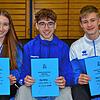 Drei Athleten der Stabhochsprunggruppe des Bezirks absolvierten einen Testwettkampf in Leinfelden: (von links) Hannah Kilgus, Max Rohse, ...