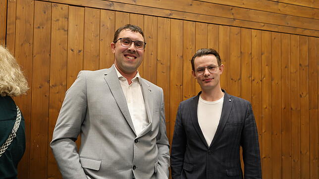 Treten wieder an: Stefan Niefenthaler (l.) und Adrian Hofmann. Foto: A.Günzschel