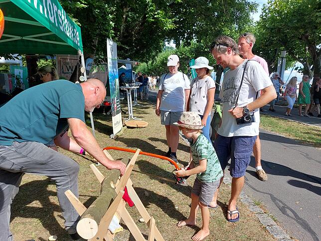 Bild 6: Erste Bilder vom Festgelände! In Konstanz kommen mehr und mehr Besucher zum Seenachtfest