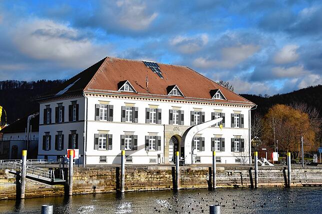 Das Rathaus in Ludwigshafen im Februar 2023.