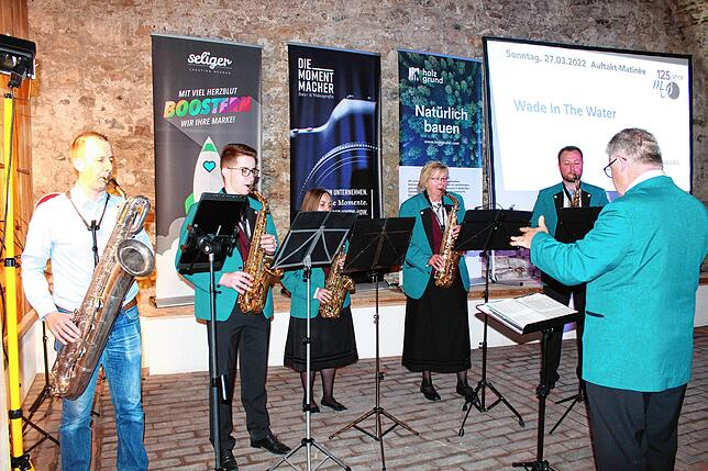 Bild 3: Bilder von der Auftaktveranstaltung zum Jubiläumsjahr des Musikvereins Orsingen