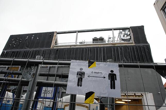 Das neue Singener Einkaufszentrum Cano drei Tage vor seiner Eröffnung.