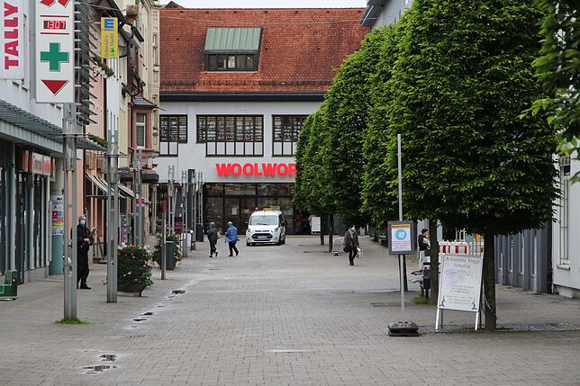Alltag in Zeiten der Pandemie: Die Bad Säckinger Innenstadt liegt weitgehend ausgestorben da. Gefragt sind Konzepte, wie eine ...