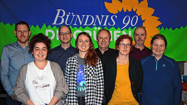 Die Kandidaten (von links): Matthias Stoll, Sophia Keßler, Alexander Stillner, Liesa Sutter, Peter Schanz, Kathrin Trinkner, Robert ...