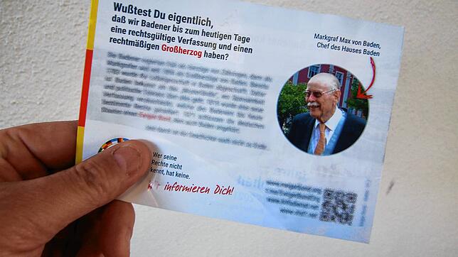 Sie kursieren dieser Tage erneut durch Salem: Kuriose Flyer, deren Macher dem laut Polizei dem Reichsbürgermilieu zuzuordnen sind.