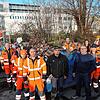Henry Rinklin, Leiter der Abteilung Stadtreinigung bei den Technischen Betrieben, und sein Team hatten am Neujahrsmorgen viel aufzuräumen.