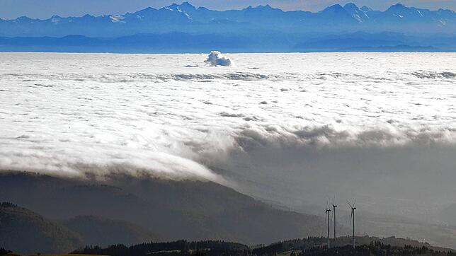 Nebulös ist derzeit die Zukunft der Windkraftgegner speziell im Kleinen Wiesental. Erich Meyer