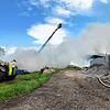 In Sumpfohren brennt es. Laut Polizeidirektion Konstanz steht ein Ökonomiegebäude in Flammen.