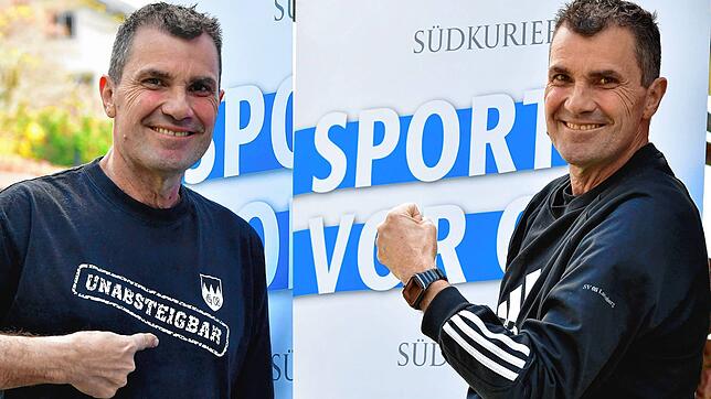 Derby-Experte: Oliver Baumgartner (57) hat als Trainer fast fünf Jahre beim FC Tiengen 08 gearbeitet und spielte über 30 Jahre lang beim ...