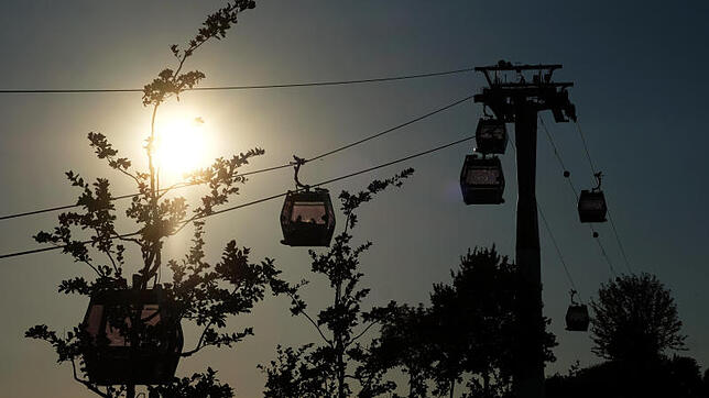 In Berlin schwebt sie über die Internationale Gartenausstellung, in Konstanz vielleicht irgendwann über den Rhein: Eine Seilbahn braucht ...