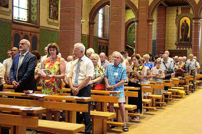 Bild 23: In Bonndorf wurde Patrozinium und 50 Jahre Freundschaft gefeiert