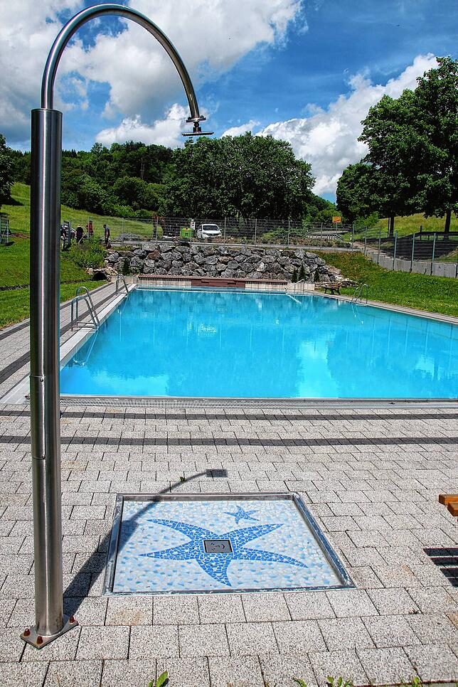 Das Freibad Mauchen eröffnet auch in diesem Jahr an Pfingstsonntag, 8. Juni. (Archivbild 2022)