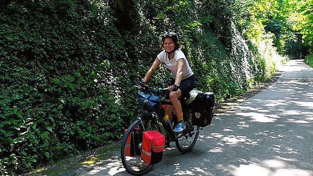 Anne Klenge radelt zum Masterstudium 2300 Kilometer nach Trondheim.