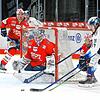 Wild Wings-Torhüter Joacim Eriksson pausierte am Dienstag. Im Derby gegen die Adler Mannheim steht er jedoch wieder zwischen den Pfosten.