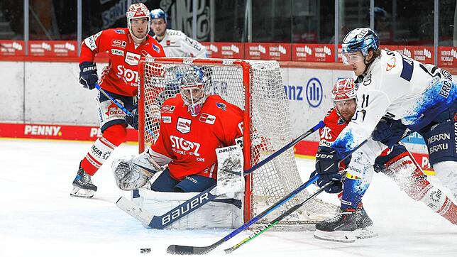 Wild Wings-Torhüter Joacim Eriksson pausierte am Dienstag. Im Derby gegen die Adler Mannheim steht er jedoch wieder zwischen den Pfosten.