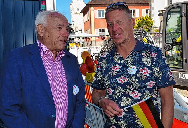 Bild 26: Bilder vom Empfang der Delegation aus Ensisheim im Markdorfer Rathaus (2/2)