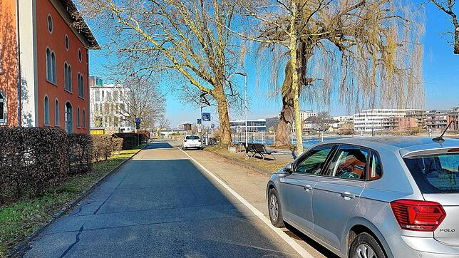 (Archivbild von Anfang März 2025) Am Webersteig am Ufer des Seerheins trafen am 27. Februar Opfer und Täter aufeinander. Die ...