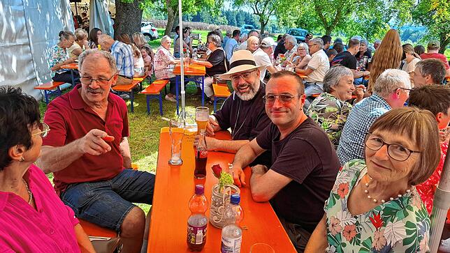 Bild 13: Bilder vom Dorffest: Bestes Wetter und beste Stimmung beim Dorffest in Limpach im Deggenhausertal