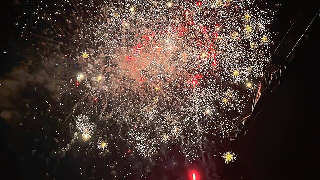 Bild 13: Mit diesem Feuerwerk ist die Lange Kulturnacht in Schwenningen beendet worden