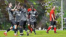 Jubel bei den Grüninger Spielern gab es in der vergangenen Kreisliga A 2-Saison des Öfteren. Der Aufsteiger zeigte mit Platz fünf eine ...