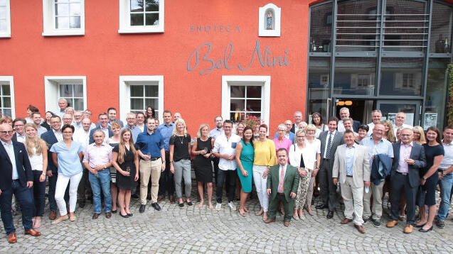Sponsoren und Freunde des Reitturniers: Traditionell treffen sie sich immer im Bel Nini, um sich auf die anstehende Veranstaltung ...