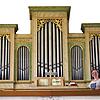 Die Organistin Bettina Feucht weiß es: Die 1848 fertiggestellte Orgel in der Neudinger Kirche St. Andreas muss zum Erhalt dringend ...