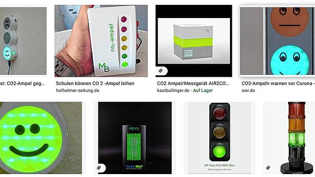 CO2-Ampeln als Warnung vor schlechter Luftqualität gibt es in vielen Variationen. Die Stadt will sie für die Schulen im Herbst ...