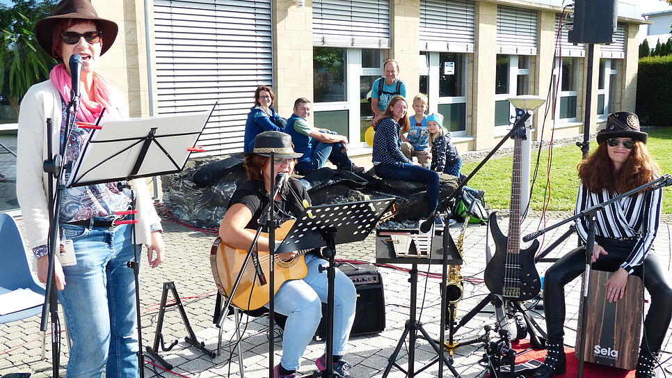 Viel Musik gab es beim Tag der Wirtschaft in Markdorf.