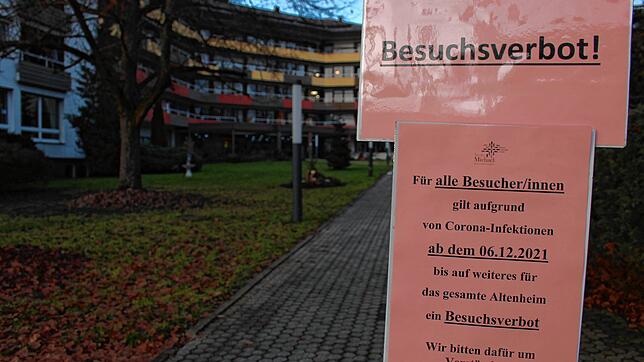 Die Coronakrise beschäftigt die Alten- und Pflegeheim bereits seit Anfang 2020. Unser Bild zeigt das Donaueschinger Altenheim St. ...