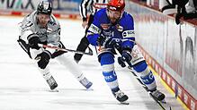Ein guter Abend für Schwenningen (rechts Benjamin Marshall): Gegen die Kölner Haie gelingt den Wild Wings ein 2:0-Sieg.