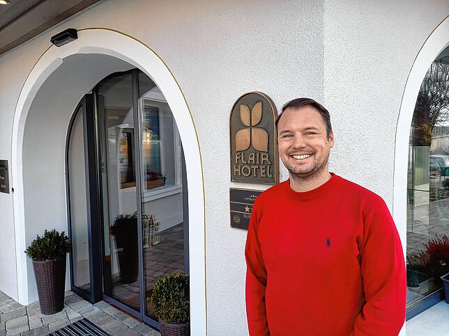 Michael Preis, Geschäftsführer und Küchenchef des Flair Hotels Grüner Baum in Allmendshofen.