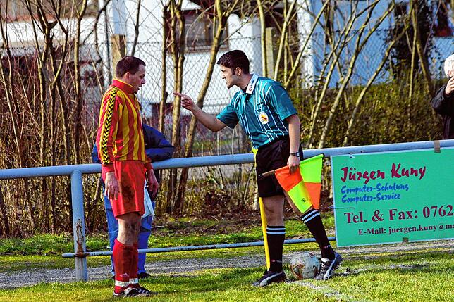 Bild 28: Schnappschüsse aus der letzten Landesliga-Saison des VfR Rheinfelden