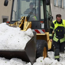 Schweres Unwetter mit Hagel in Sipplingen